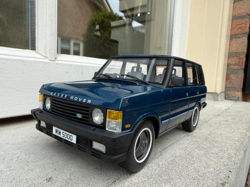 1:18 Range Rover Vogue blauw 1986 LS Collectibles LS001C, Hobby en Vrije tijd, Modelauto's | 1:18, Zo goed als nieuw, Auto, Overige merken