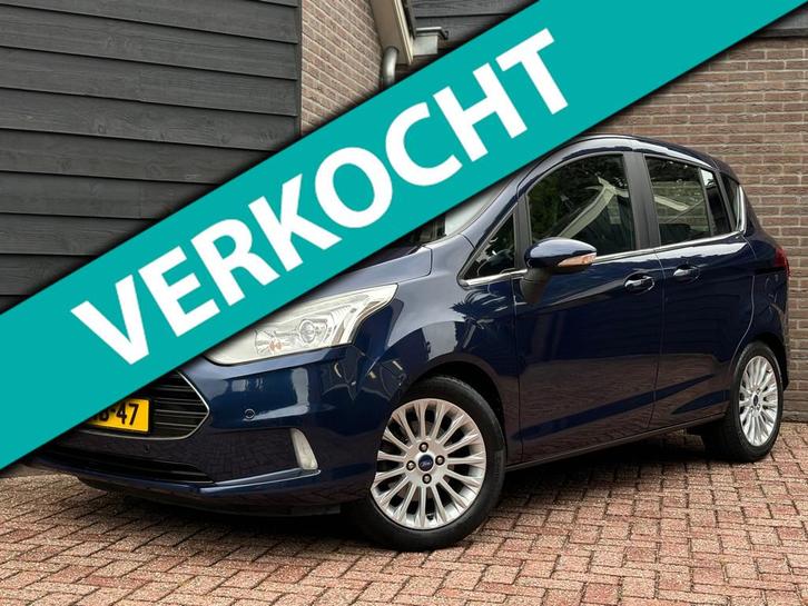 Ford B-Max 1.6 TI-VCT Titanium | Automaat | Trekhaak | Camer, Auto's, Ford, Bedrijf, Te koop, B-Max, ABS, Achteruitrijcamera, Airbags