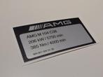 Mercedes sticker amg c36 wa0015843138 m104 c36, Ophalen
