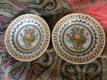 Delfts boerendelfts 2stuks beschikbaar voor biedingen