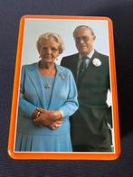 Blik tgv Gouden huwelijk HKH Pr.Juliana en ZKH Pr. Bernhard, Ophalen of Verzenden, Zo goed als nieuw, Nederland, Overige typen