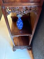 Bijzondere fraaie Chinese gestoken kast 1880, Antiek en Kunst, Ophalen