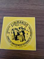 1361 Sticker Simmaron Dans en Amusements Formatie, Verzamelen, Ophalen of Verzenden, Zo goed als nieuw, Overige typen