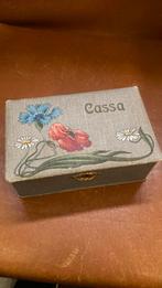 Geldkistje, Jugendstil. Geen sleutel., Verzamelen, Ophalen of Verzenden, Gebruikt, Overige