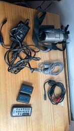 Zeer complete SONY DCR-DVD201E DVD CAMCORDER, Dvd, 20x of meer, Ophalen of Verzenden, Zo goed als nieuw