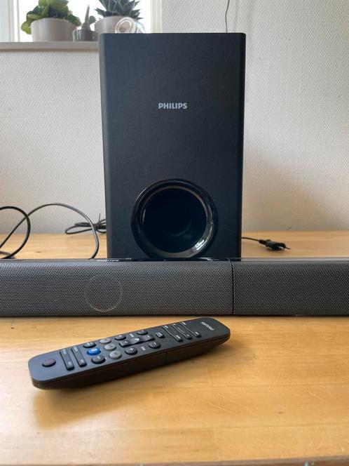 Philips soundbar en subwoofer, Audio, Tv en Foto, Soundbars, Gebruikt, Bluetooth, Ophalen