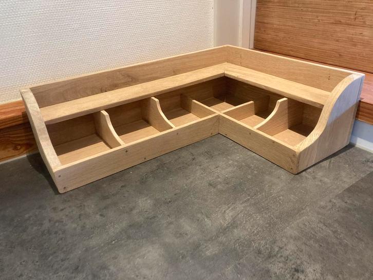 Hoekgruttersbak - nieuw - eikenhout - 62x44, Huis en Inrichting, Keuken | Keukenbenodigdheden, Nieuw, Ophalen of Verzenden