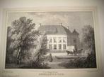 59 / Benschop  Huis Snellenburg  Litho 1846, Antiek en Kunst, Ophalen of Verzenden