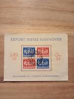 Export Messe Hannover 1948, Ophalen of Verzenden, Overige periodes, Gestempeld