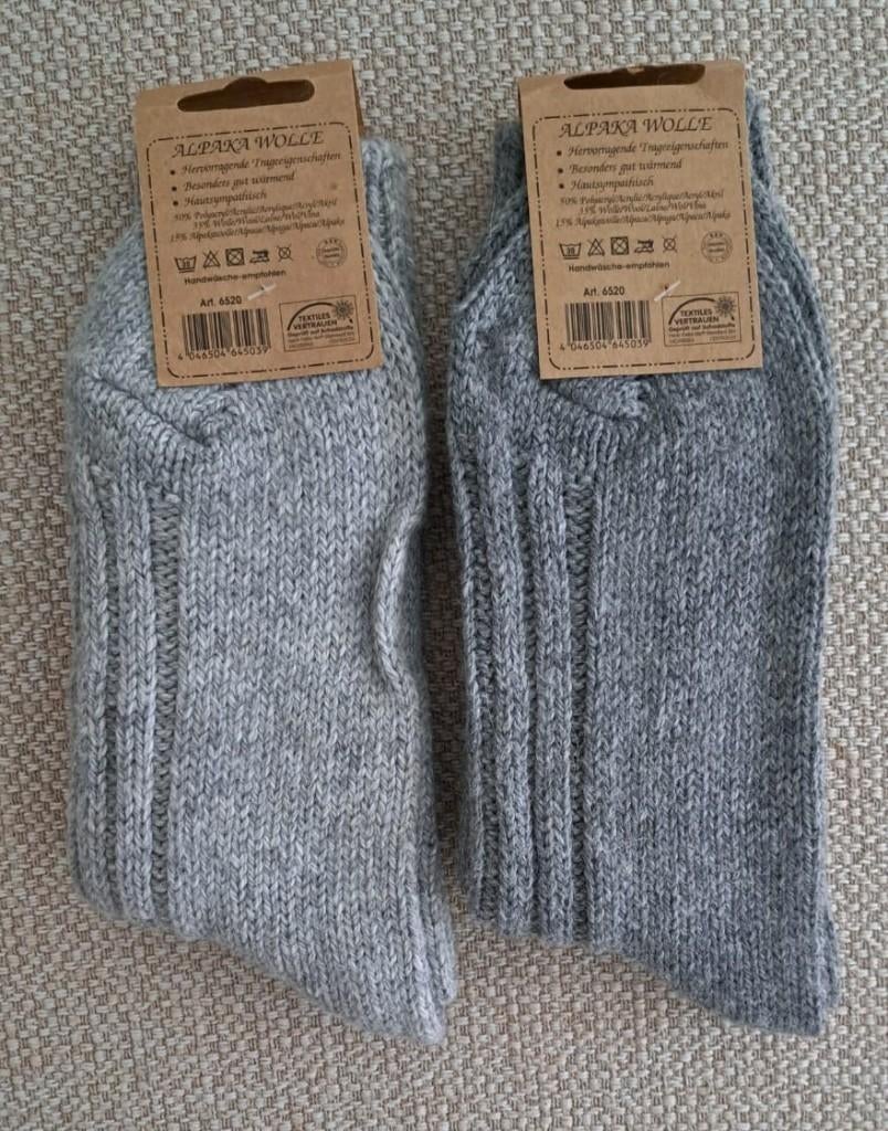 Wowerat Alpaca socks with wool, 43-46, pack of 2, NEW!, Ophalen of Verzenden, Nieuw, Maat 43 t/m 46, Overige kleuren