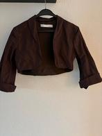 Linea Raffaelli bruin kort jasje, mt. 38, Maat 38/40 (M), Bruin, Nieuw, Ophalen of Verzenden