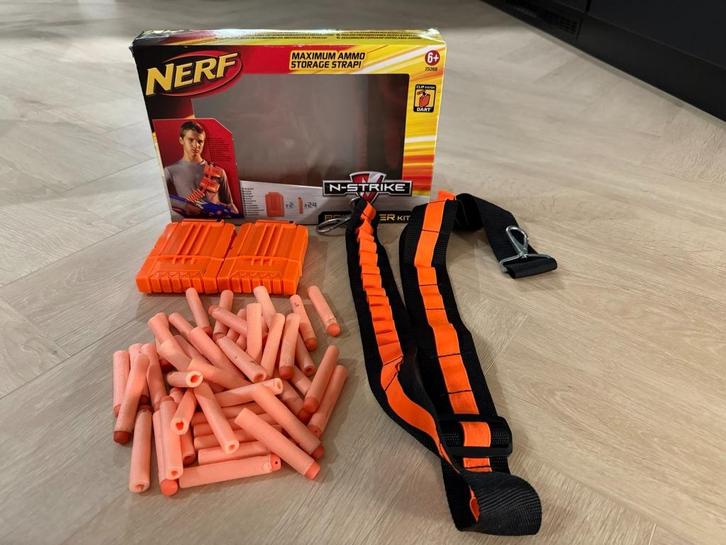 Nerf bandolier kit, Kinderen en Baby's, Speelgoed | Buiten | Actiespeelgoed, Gebruikt, Ophalen of Verzenden