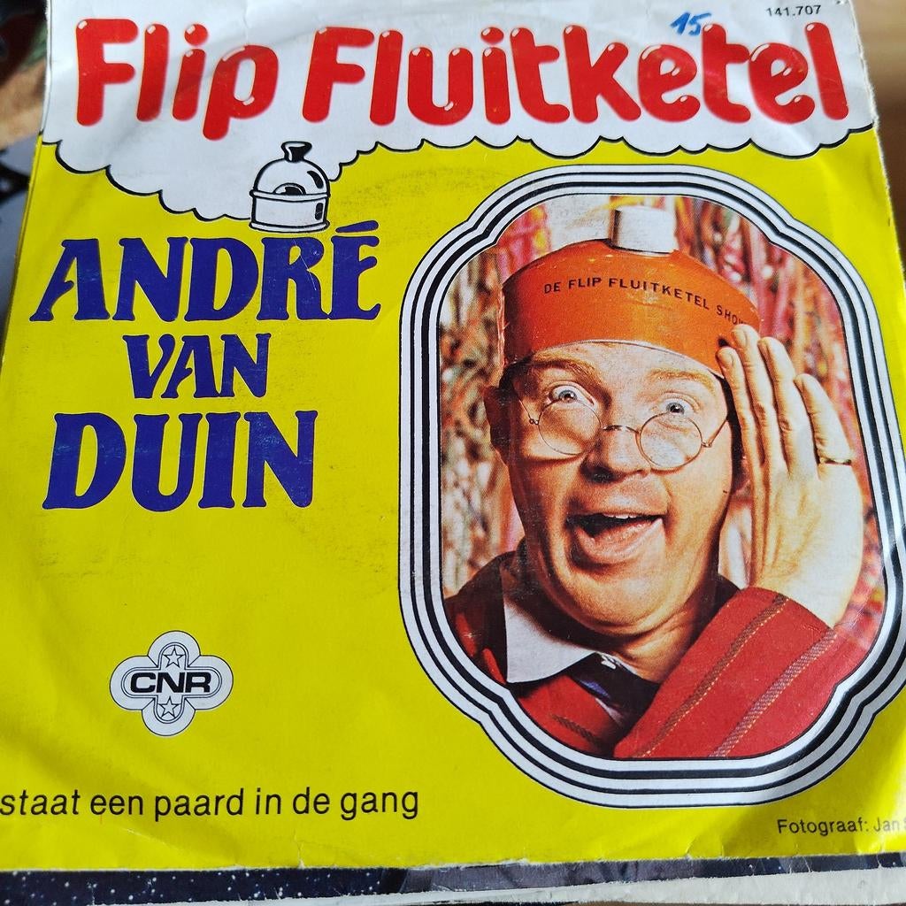 André van Duin - Flip Fluitketel Single, Ophalen of Verzenden, Zo goed als nieuw, 7 inch, Nederlandstalig