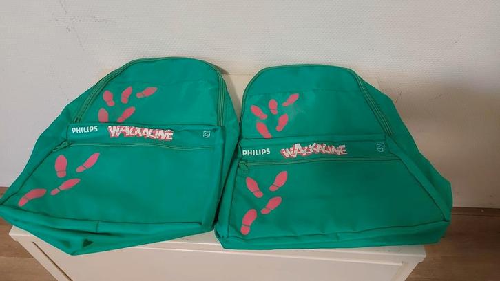 Philips "Walkaline" promotie rugtassen, Sieraden, Tassen en Uiterlijk, Tassen | Rugtassen, Zo goed als nieuw, Overige merken, 25 tot 40 cm
