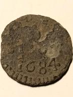 Groningen Duit 1684, Postzegels en Munten, Ophalen of Verzenden, Vóór koninkrijk, Overige waardes