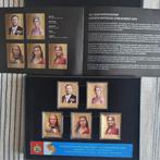 gouden postzegelset 12,5 jaar koningschap 5 zegels, Ophalen, Postfris, Koningshuis