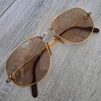 Vintage Cartier Romance Santos zonnebril - maat 58 18 140, Overige merken, Gebruikt, Zonnebril, Geel