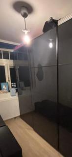 Pax kast schuifdeuren zwart (hokksund), Ophalen, 200 cm of meer, 50 tot 100 cm, 50 tot 75 cm