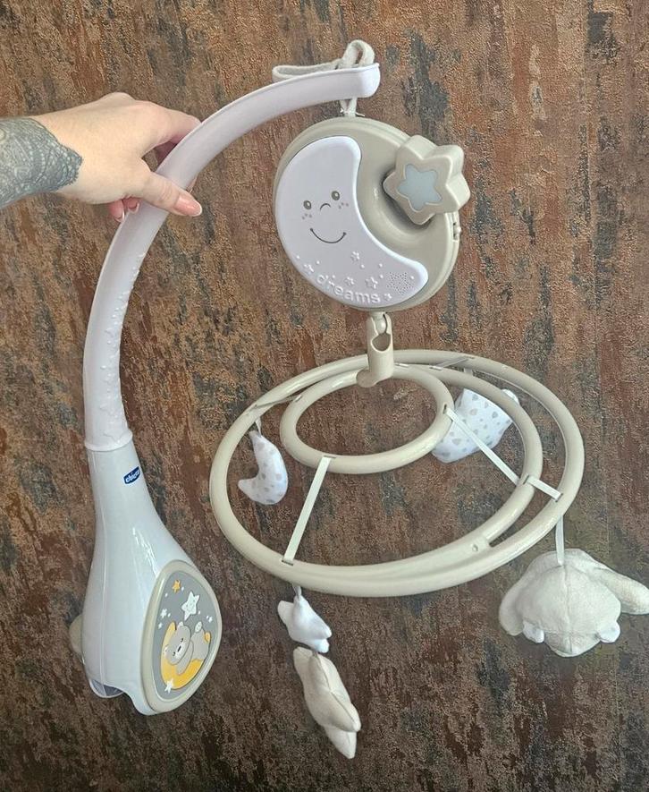 Chicco muziekmobiel next2Dreams boxmobiel, Kinderen en Baby's, Boxen, Nieuw, Rond, Ophalen of Verzenden