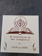 Herinneringstegel Herv. Zondagsschool Loon op Zand, Ophalen of Verzenden