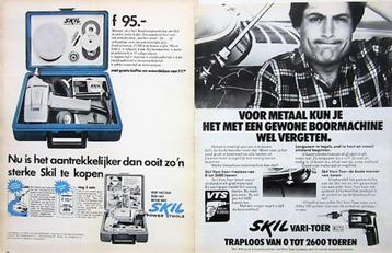 10 vintage advertenties reclames Skil gereedschap 1967-88 beschikbaar voor biedingen