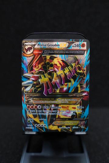 Primal groudon ex 151/160 beschikbaar voor biedingen
