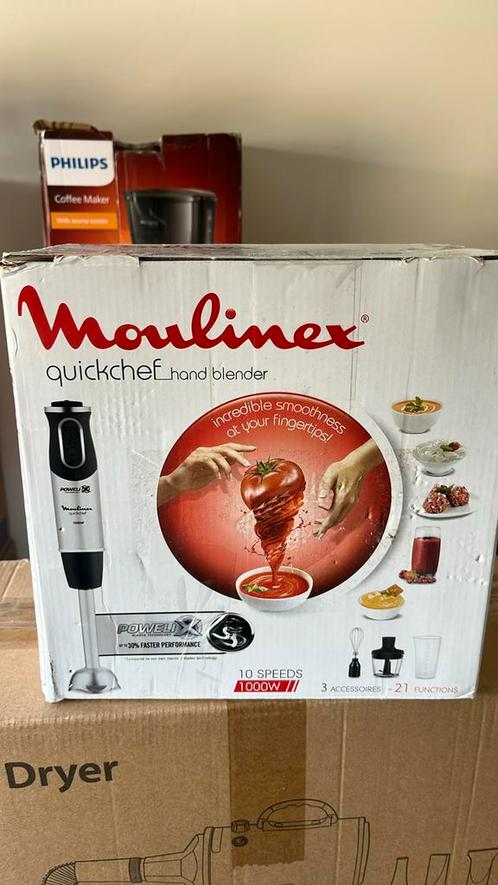 Moulinex DD6558, Witgoed en Apparatuur, Blenders, Zo goed als nieuw, Ophalen of Verzenden