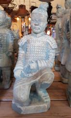 Beelden uit het terracotta leger van China Xian tuinbeeld, Verzenden, Zo goed als nieuw, Steen, Mensenbeeld