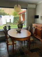 Eethoek compleet, 1e klas kersenhout, Huis en Inrichting, Ophalen, Zo goed als nieuw