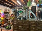 Grote oude gevel reclame letters GIN bar restaurant, Ophalen, Reclamebord, Gebruikt, Nvt