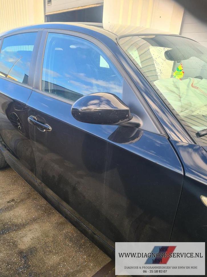 BMW 1et E87 zwart rechts buitenspiegel, Auto-onderdelen, Spiegels, BMW, Gebruikt, Ophalen of Verzenden