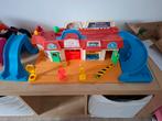 Fisherprice main street en garage, Ophalen of Verzenden, Gebruikt