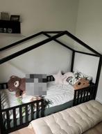 Kinder huisbed, 85 tot 100 cm, Ophalen of Verzenden, Zo goed als nieuw, Matras