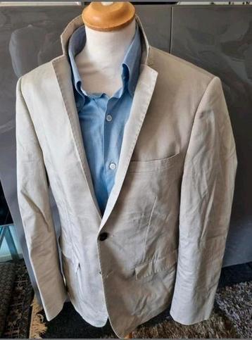 Thomas Goodwin kostuum, maat 48, cotton, beige, nieuwstaat. beschikbaar voor biedingen