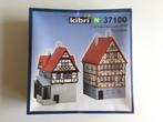 Kibri N 37100 Vakwerkhuis + Poortwoning Bouwpakket (NIEUW), Hobby en Vrije tijd, Modeltreinen | N-Spoor, Overige merken, Gelijkstroom