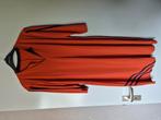 Mooie travelstof jurk mt xl, Maat 42/44 (L), Ophalen of Verzenden, Zo goed als nieuw, Onder de knie