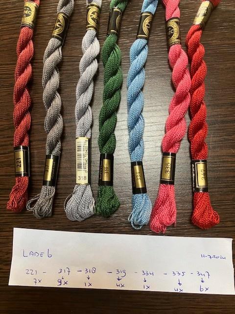 Borduurgaren DMC 5 Coton Perlé 25m nr 317 tm 347 €1,25 nr 6, Hobby en Vrije tijd, Borduren en Borduurmachines, Nieuw, Borduurgaren of Zijde