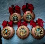 Vintage handgemaakte kerstballen., Ophalen of Verzenden, Nieuw