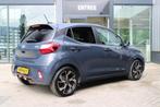 Hyundai I10 1.0i 100pk N-Line | Carplay & Android | Airco |, Keurmerk '100% Onderhouden', 12 maanden, Stof, Gebruikt