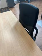 Bureau 160x80 Gispen (Ook met bureaustoel!), Huis en Inrichting, Bureaus, Ophalen of Verzenden, In hoogte verstelbaar, Zo goed als nieuw