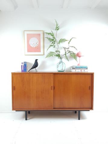 Vintage Deens sideboard | dressoir tv meubel teak Danish beschikbaar voor biedingen