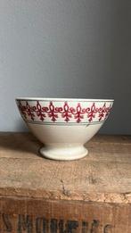 Franse spoelkom rood groen, Ophalen of Verzenden