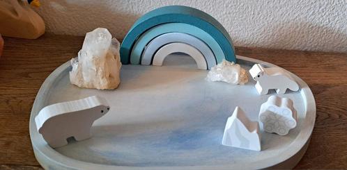 Seizoentafel plateau houten dieren kijktafel, Kinderen en Baby's, Overige Kinderen en Baby's, Nieuw, Ophalen of Verzenden