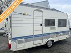 Hobby De Luxe 400 SF / mover / luifel, Caravans en Kamperen, Schokbreker, Overige typen, Hobby, Bedrijf
