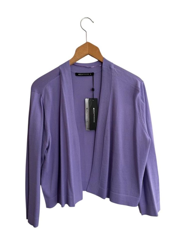 Expresso vest NIEUW XXL, Kleding | Dames, Truien en Vesten, Nieuw, Maat 46/48 (XL) of groter, Paars, Ophalen of Verzenden