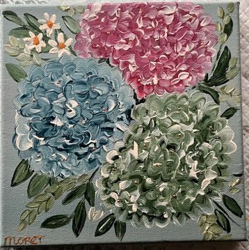 Hortensia’s bloemen beschikbaar voor biedingen