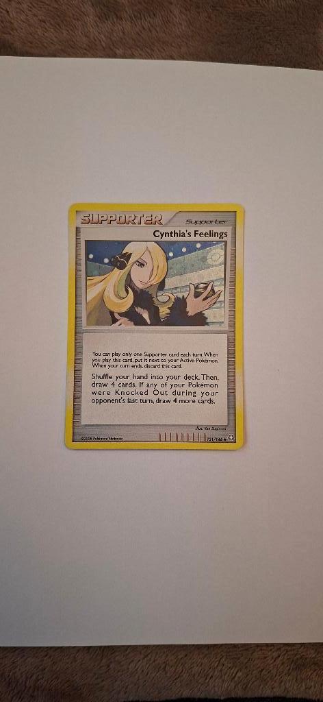 Cynthia's Feelings Cosmos Holo 131 Miscellaneous Promos, Ophalen of Verzenden, Zo goed als nieuw, Losse kaart, Foil