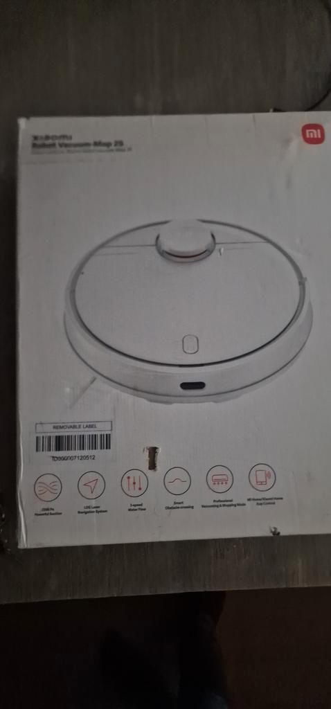 Xiaomi Robot Vacuum Mop 2S - Nieuw in doos wit, Witgoed en Apparatuur, Stofzuigers, Nieuw, Robotstofzuiger, Minder dan 1200 watt