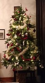 Kerstboom met 260 ingebouwde ledlichtjes, Ophalen, Zo goed als nieuw