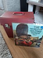Koffer met 24 lp platen, Cd's en Dvd's, Vinyl | Overige Vinyl, Gebruikt, Ophalen